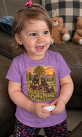 Puppy Patrol Infant Tee — Cute Puppies Sunset Baby T-Shirt