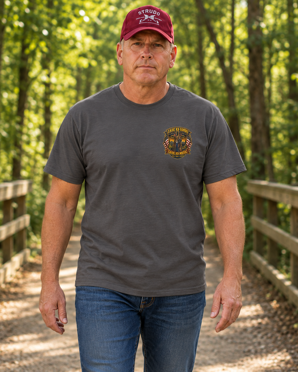 Full Throttle K-9 Training Tee — Dutch Shepherd K-9 Graphic