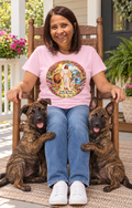 Christian Jesus Graphic Tee — "Walk in Faith, Rest in His Peace" Inspirational T-Shirt