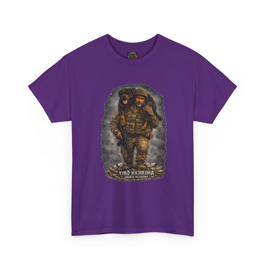 T-Shirt — Military K-9 Rescue Graphic Tee (Saving One Life)