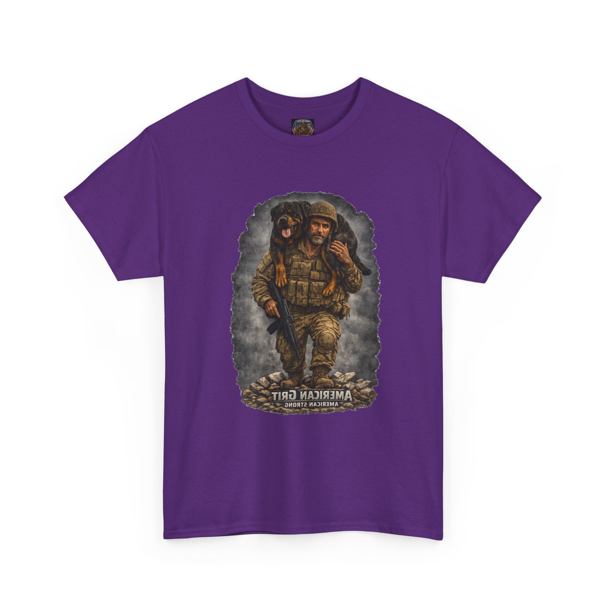T-Shirt — Military K-9 Rescue Graphic Tee (Saving One Life)