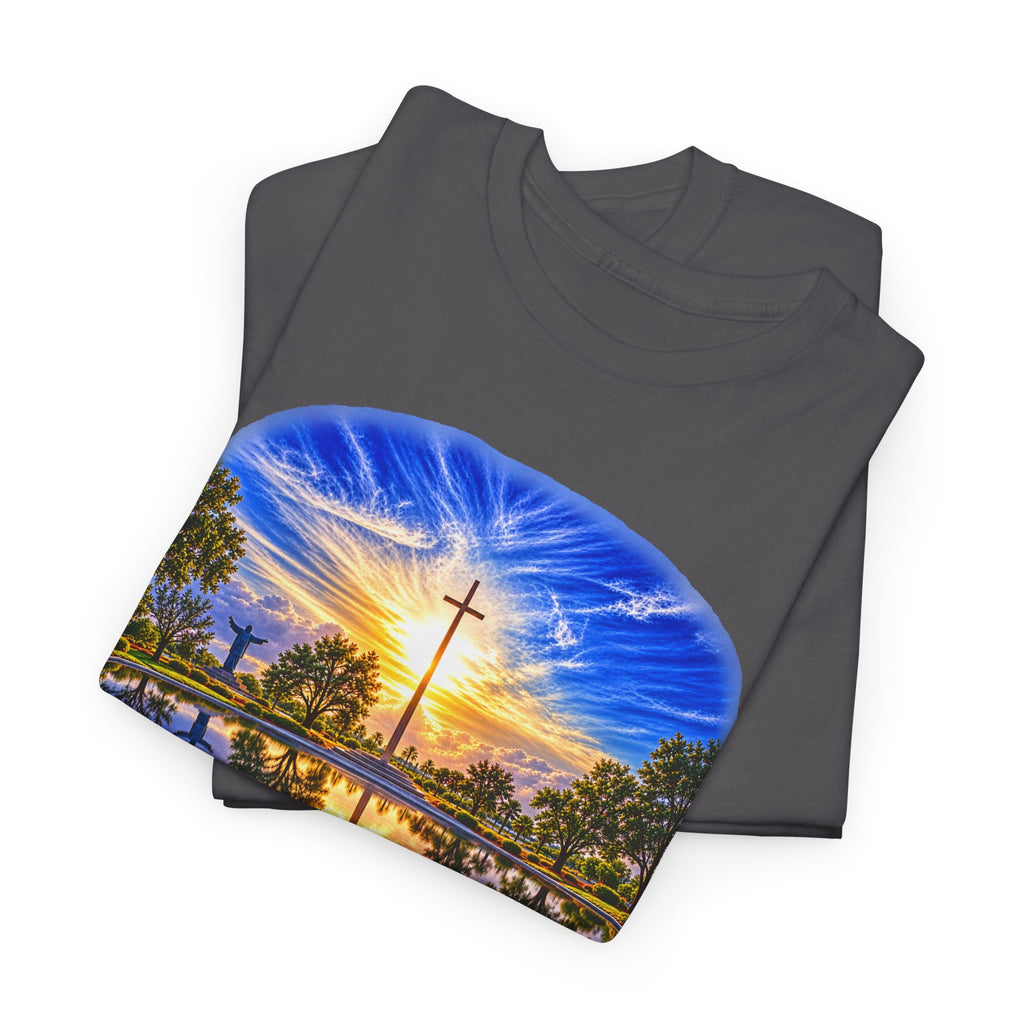 Christian Inspirational Cross Reflection Faith T-Shirt