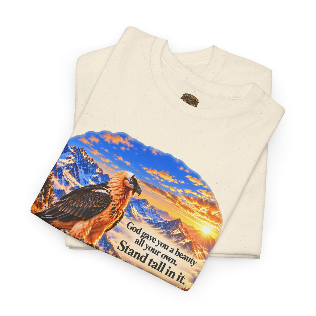 God Gives You a Beauty Eagle Nature Quote T-Shirt
