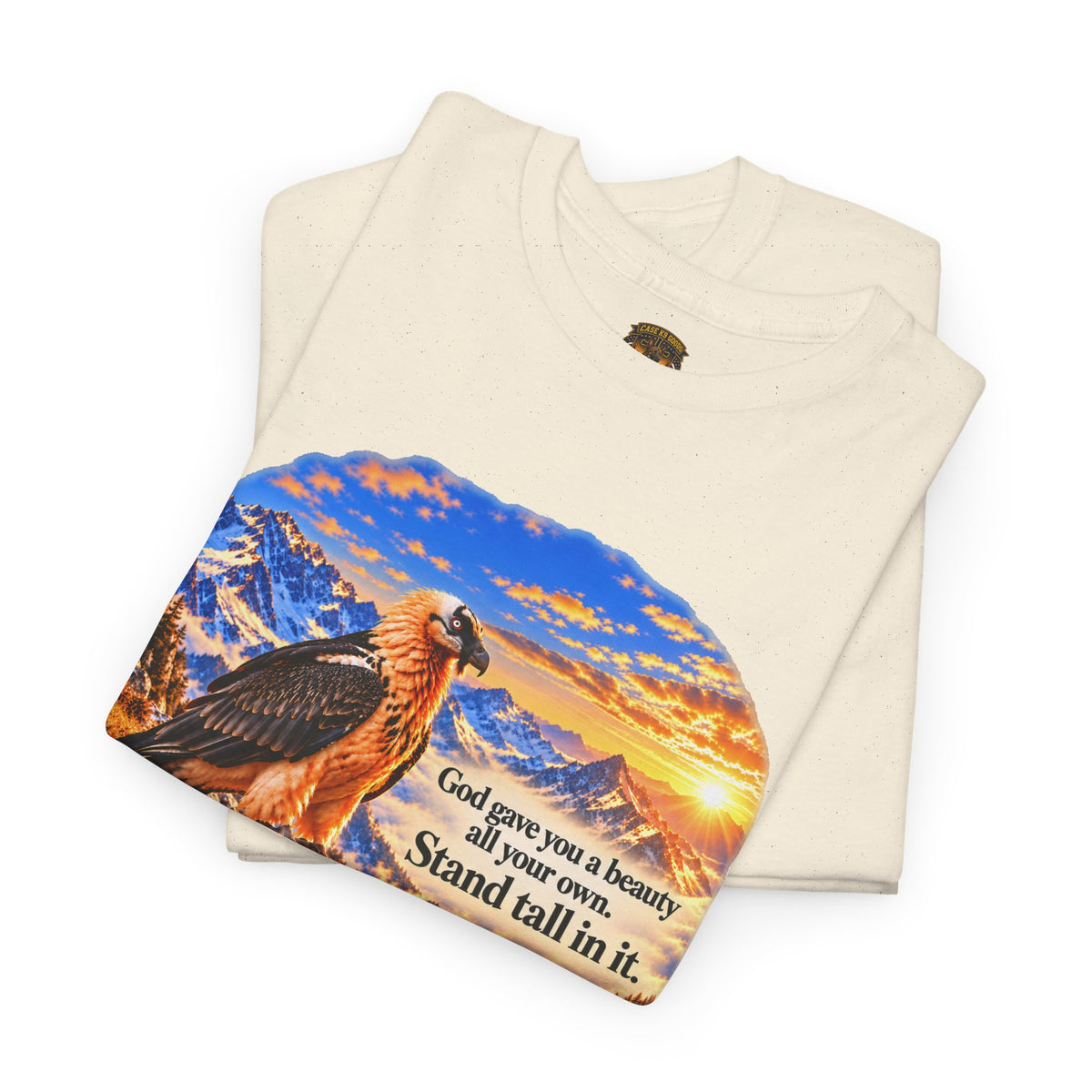 God Gives You a Beauty Eagle Nature Quote T-Shirt