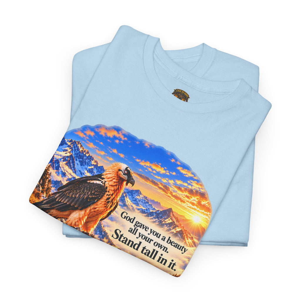 God Gives You a Beauty Eagle Nature Quote T-Shirt