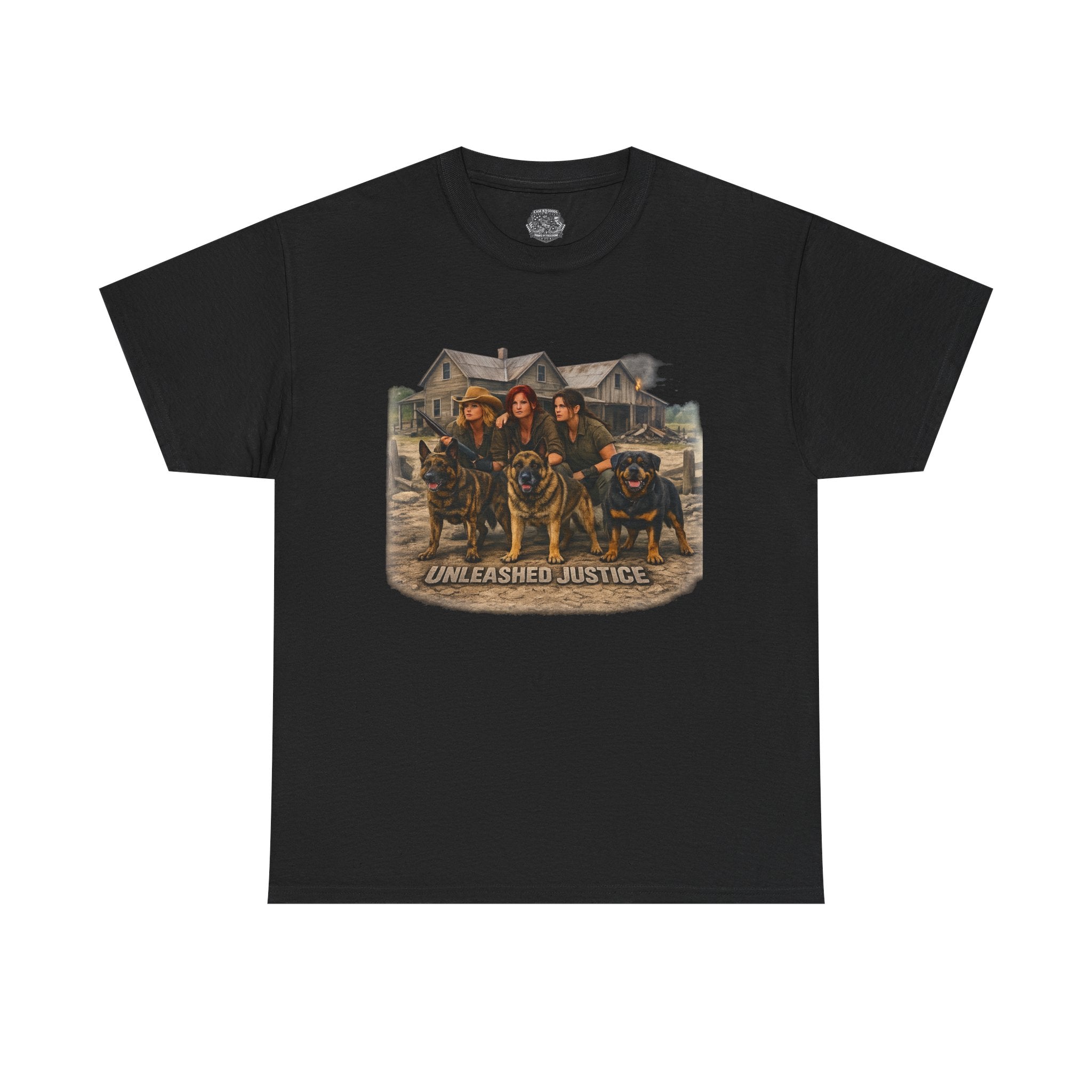 T-Shirt — "Unleashed Justice" K9 Squad Graphic Tee