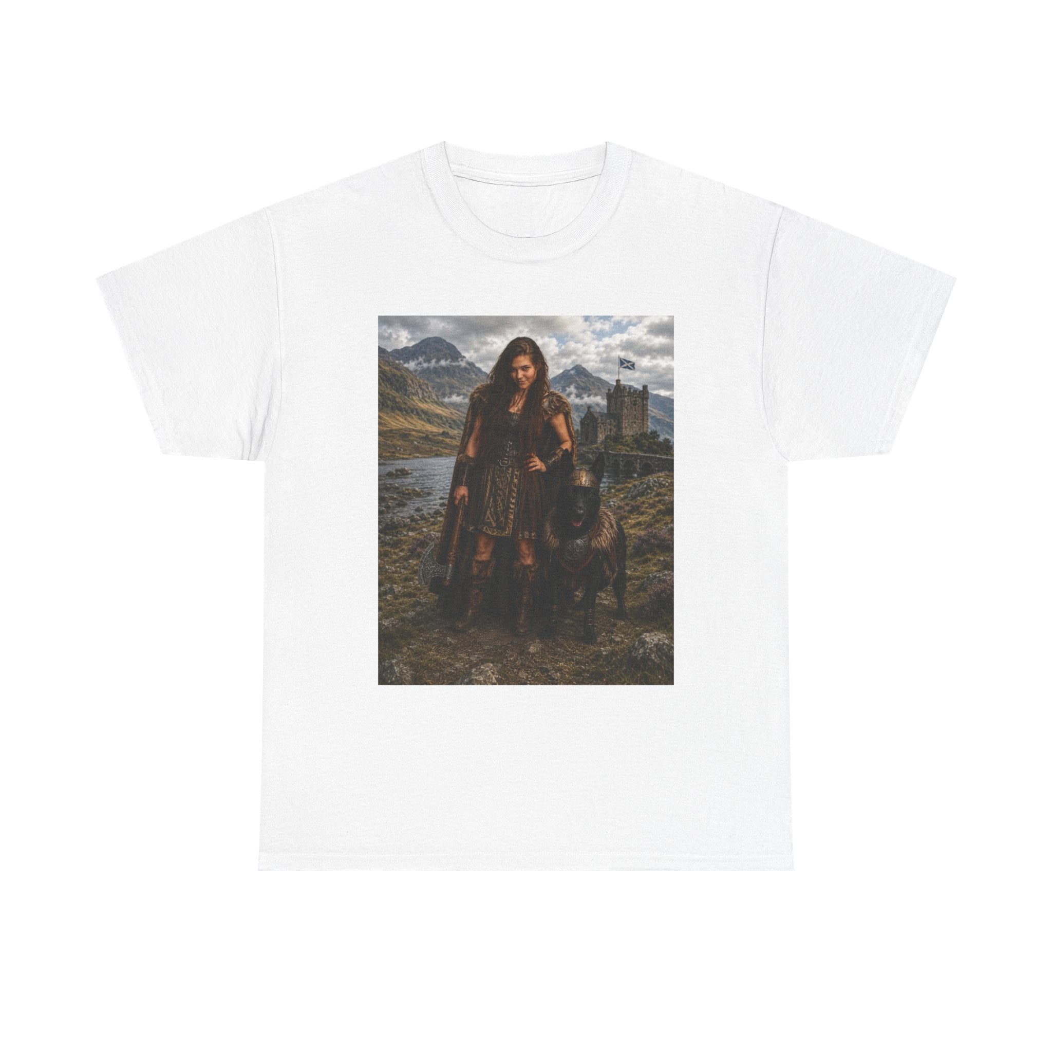 Viking Warrior Illustration T-Shirt