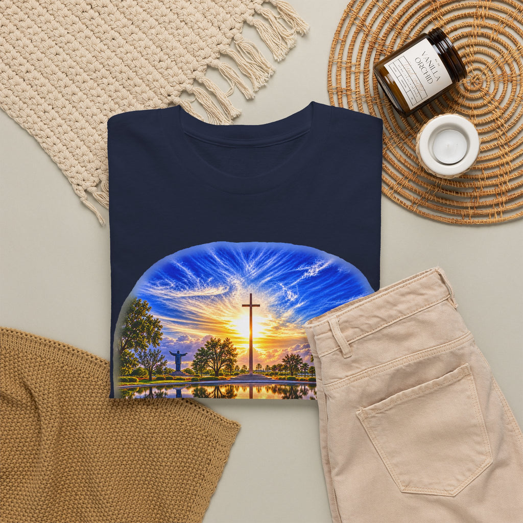 Christian Inspirational Cross Reflection Faith T-Shirt