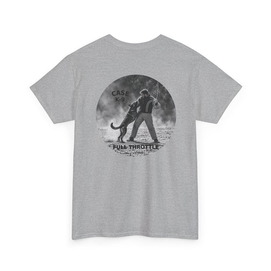 K9 Handler Tee – CASE K-9 “Full Throttle” Vintage Dog Unit T-Shirt