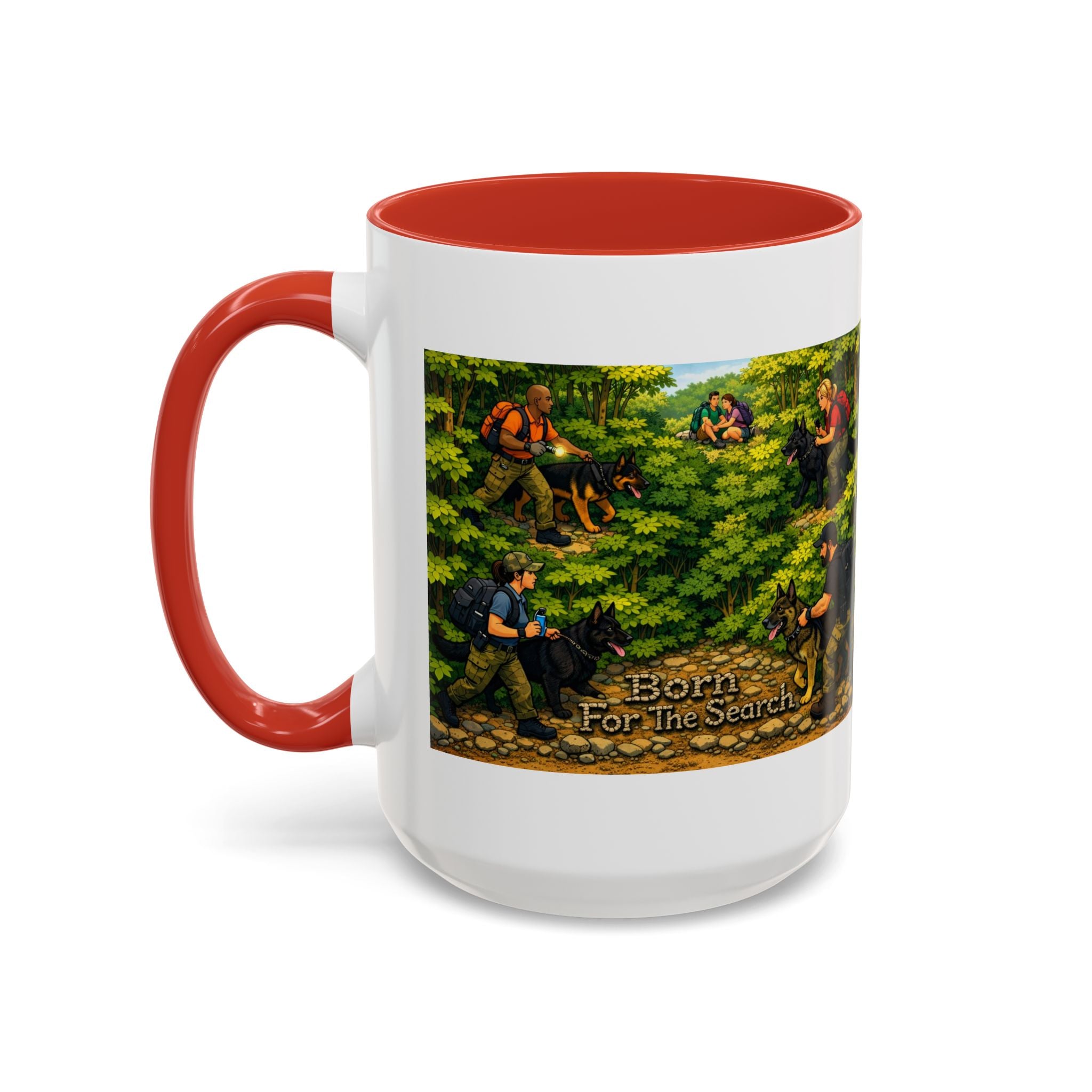 Born For The Search Coffee Mug — Search & Rescue K9 Tribute (11/15oz)