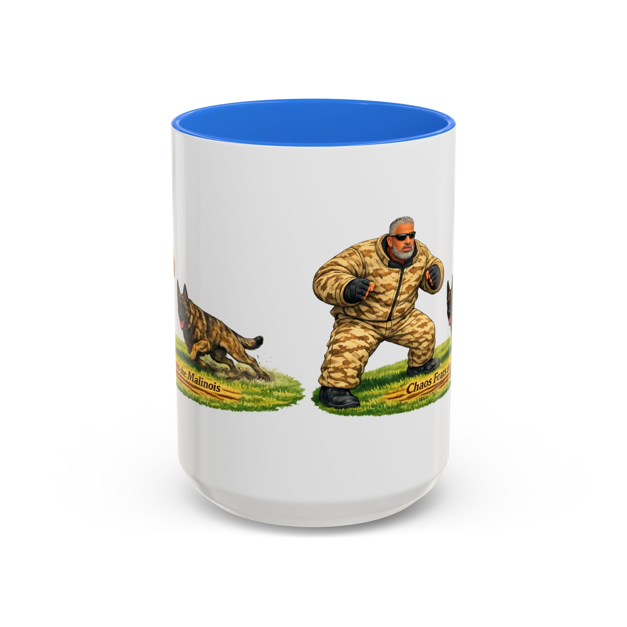 Belgian Malinois Coffee Mug — "Nothing Fears the Malinois" Dog Lover Gift (11oz/15oz)