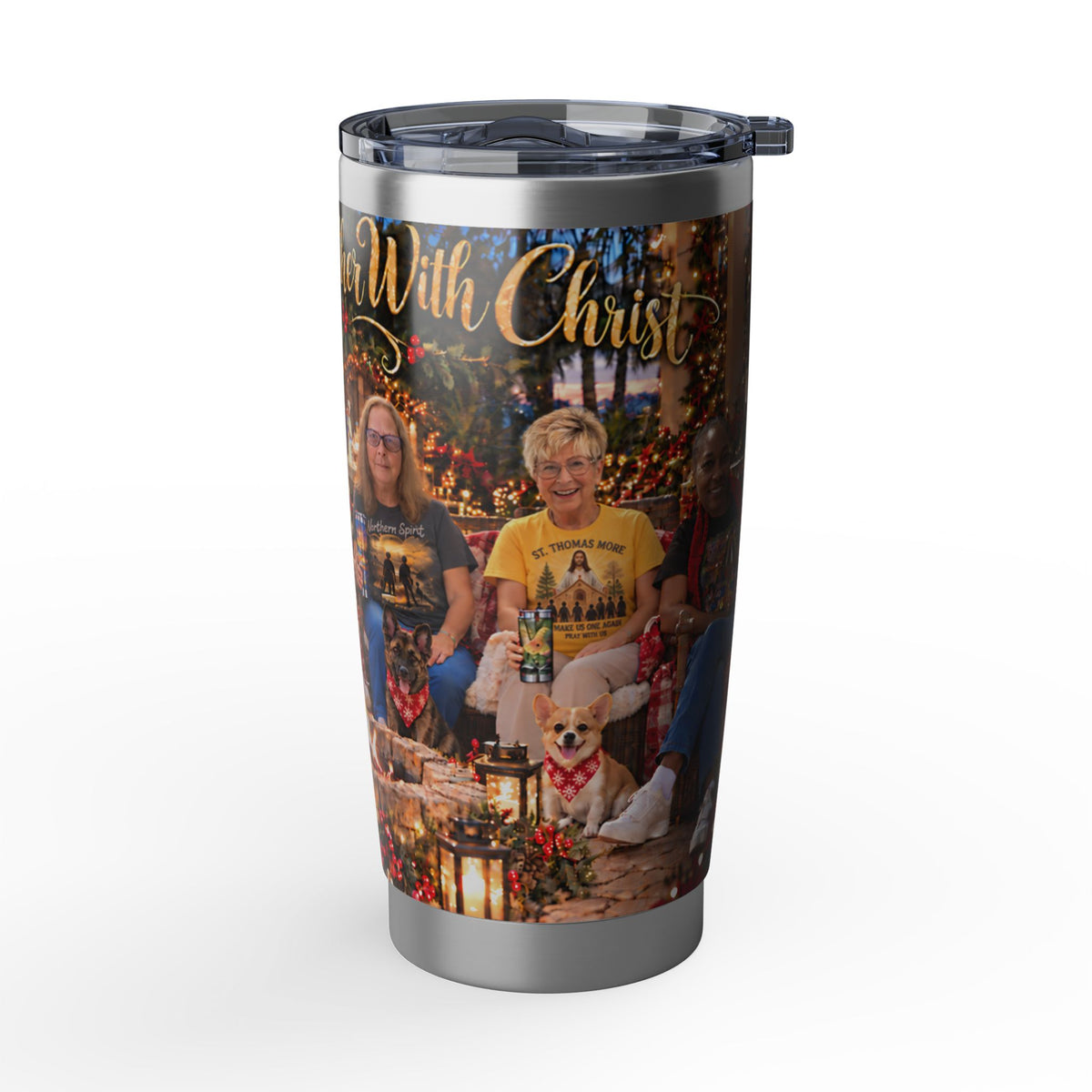 Vagabond 20oz Christmas Family Celebration Tumbler