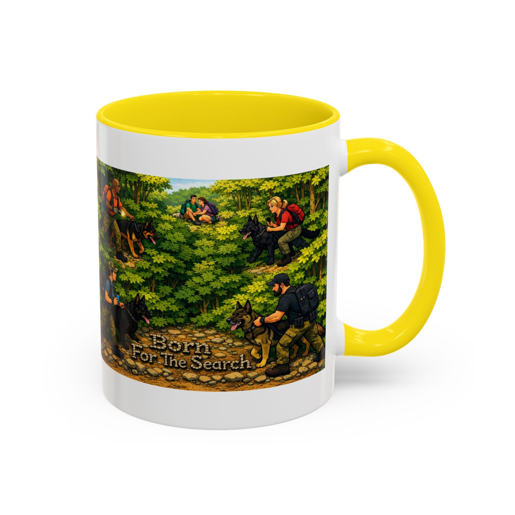 Born For The Search Coffee Mug — Search & Rescue K9 Tribute (11/15oz)