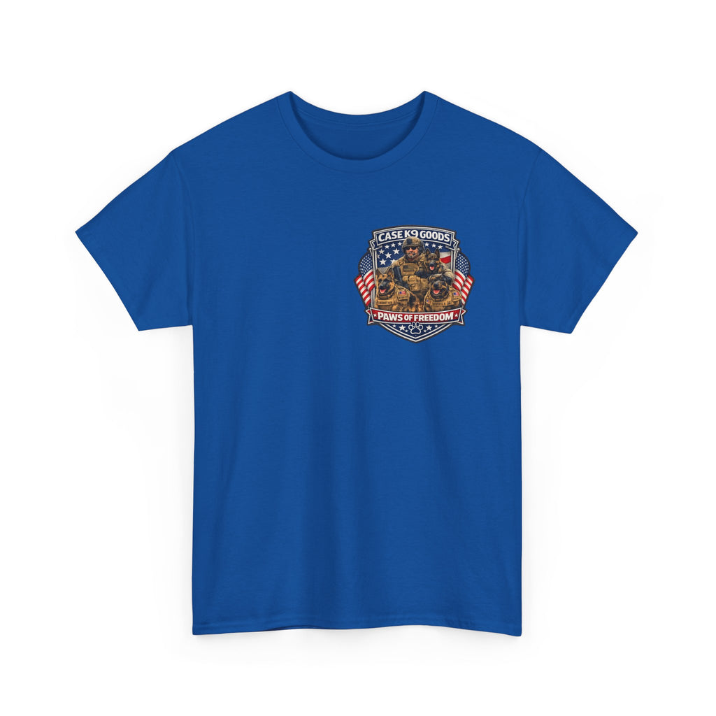 Police K9 Partner T-Shirt — "Side by Side Through Every Storm" Memorial Tee