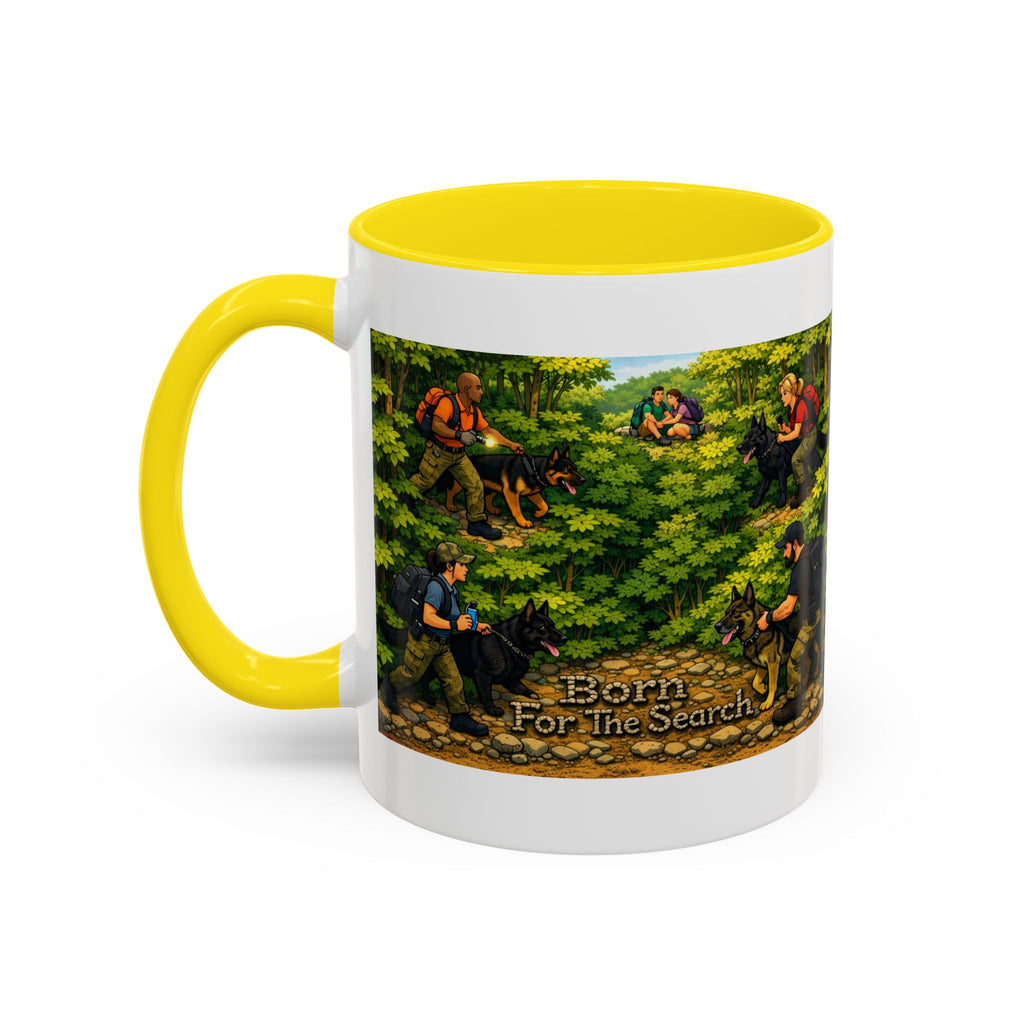 Born For The Search Coffee Mug — Search & Rescue K9 Tribute (11/15oz)