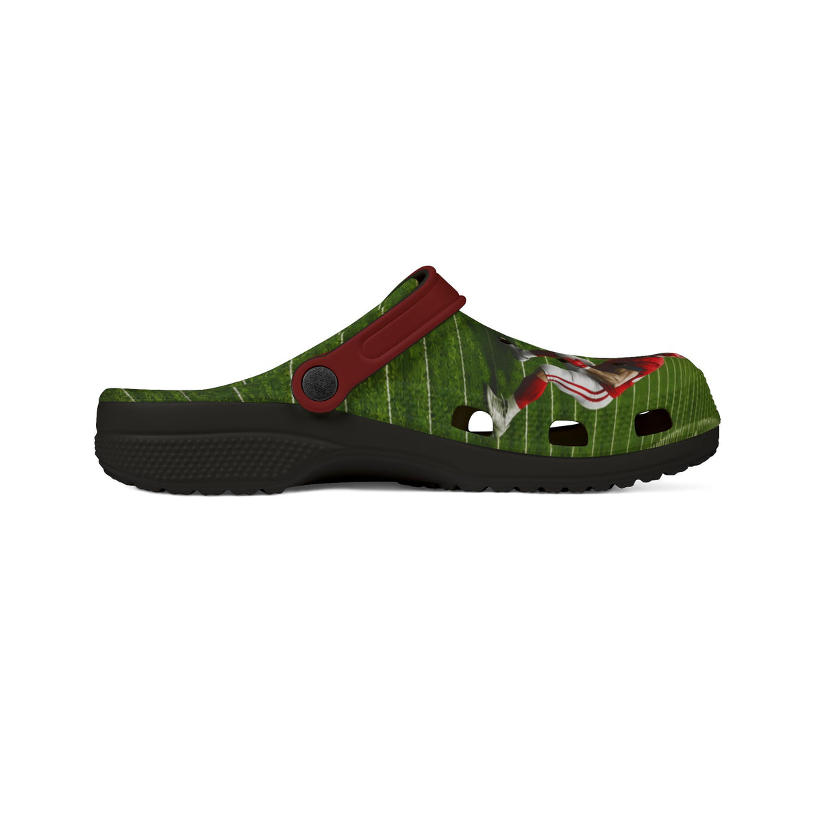 Football Fan EVA Foam Clogs – Youth / Adult Gridiron Slide Shoes
