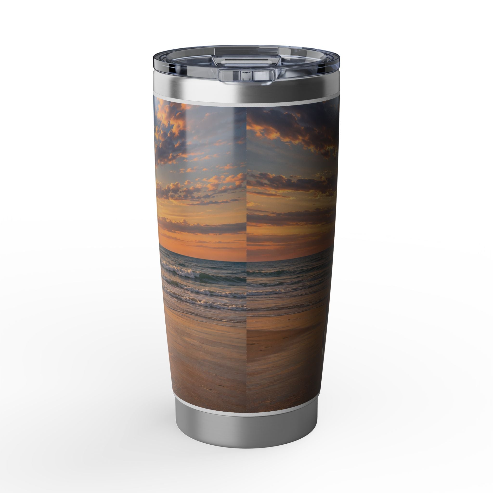 Still Wild at Heart Tumbler — 20oz Sunset Horse Rider Travel Mug