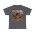 Last Stand T‑Shirt — Patriotic Western Cowboy Graphic Tee