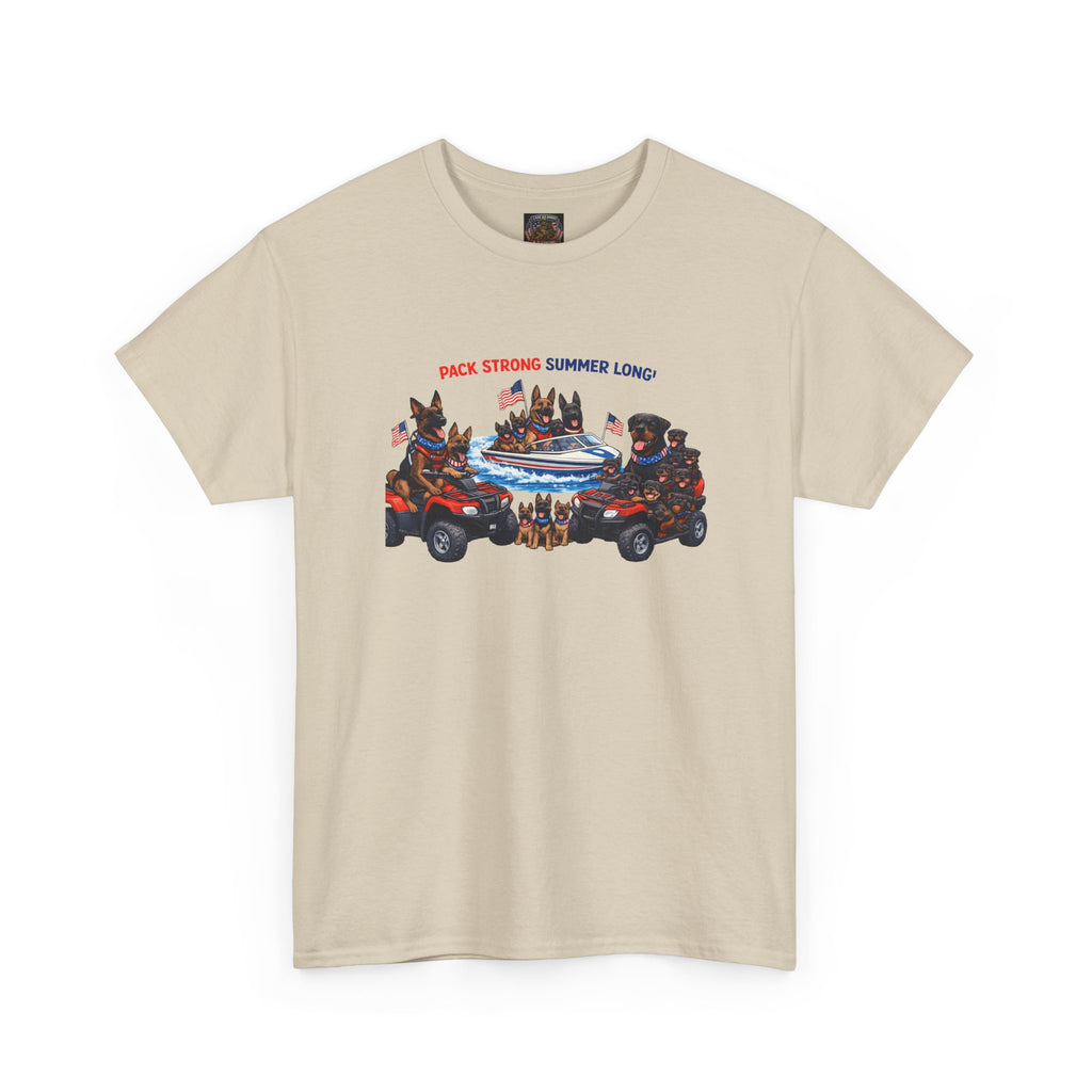 Summer Camp ATV Crew Tee — "Pack, Steam, Summer Long" Graphic Shirt