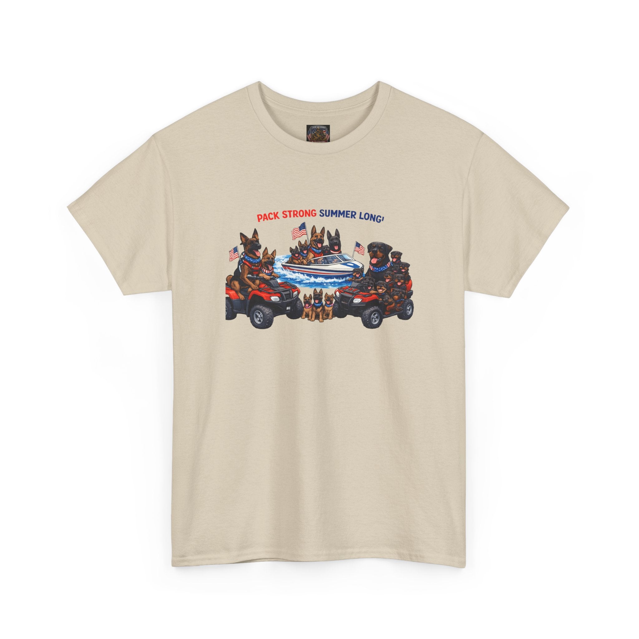 Summer Camp ATV Crew Tee — "Pack, Steam, Summer Long" Graphic Shirt