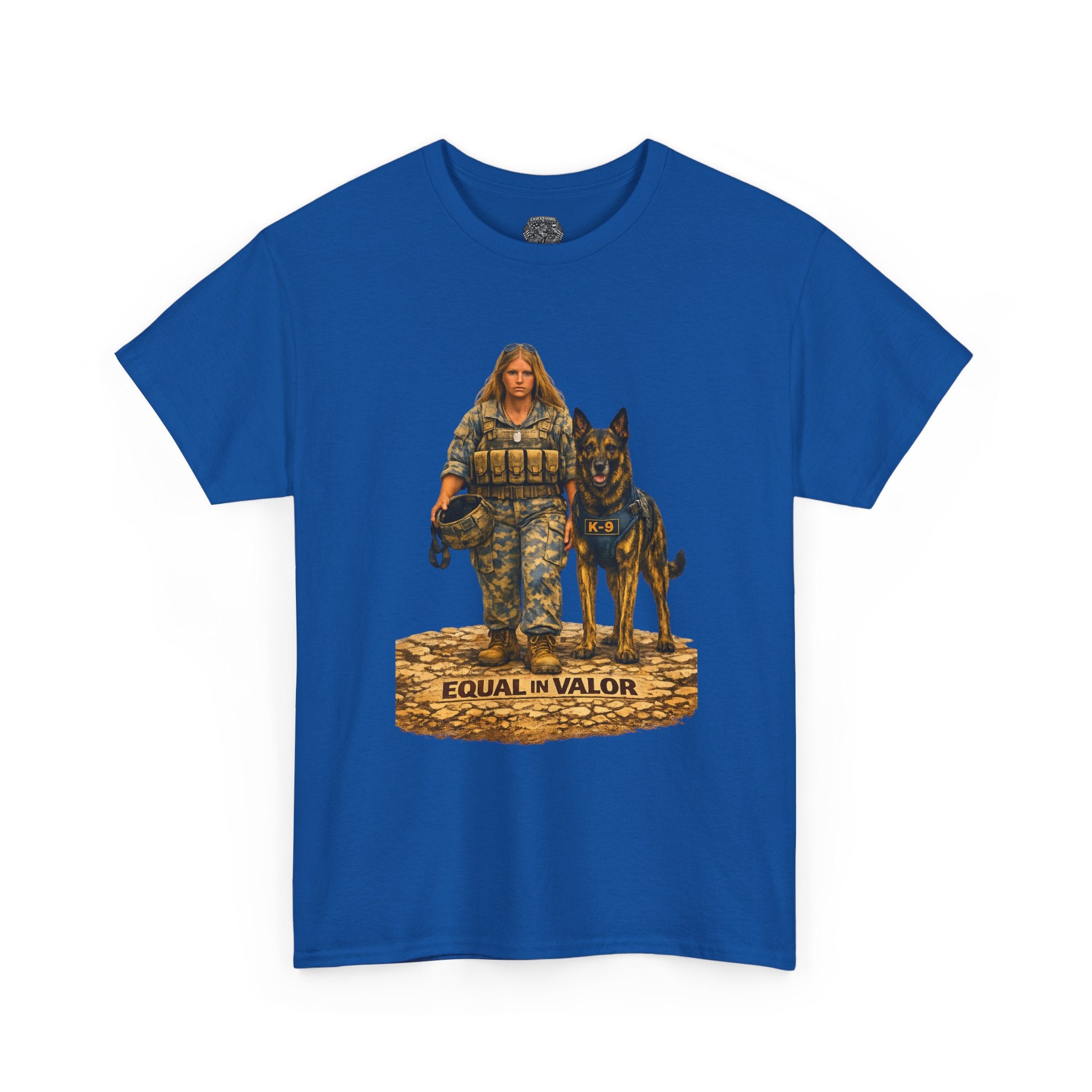 T-Shirt — Equal in Valor Military K9 Handler Tee