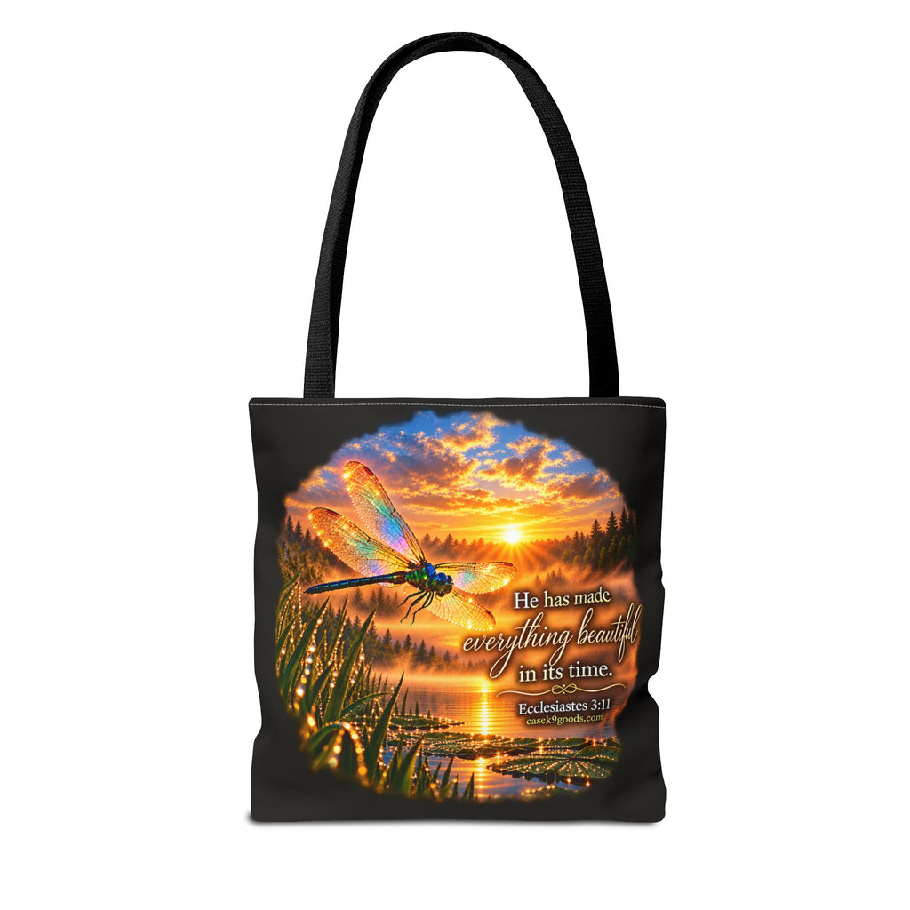He Has Made Everything Beautiful Tote Bag – Inspirational Nature Sunset Design