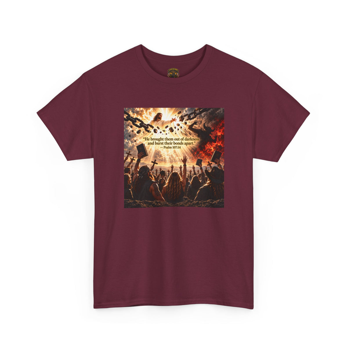 Christians Break Free T-Shirt — Faith, Hope & Praise Graphic Tee