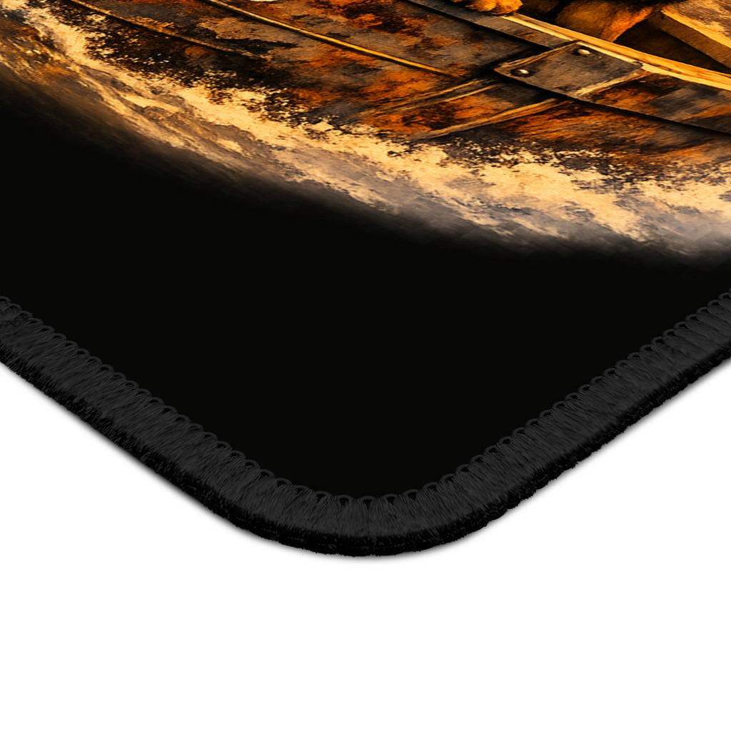 Courage Under Fire Gaming Mouse Pad — Military K-9 Veteran Tribute