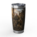 Vagabond Military Veteran Tumbler — Soldier & K9 Battlefield Travel Mug