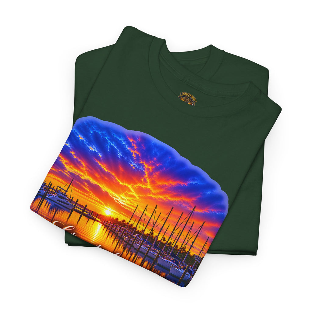 Sunset Harbor Inspirational Quote T-Shirt