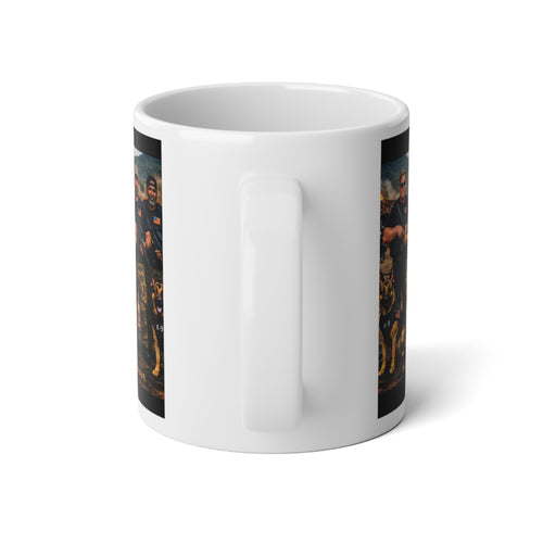 20oz Jumbo Coffee Mug — K9 Search & Rescue Team Tribute Mug