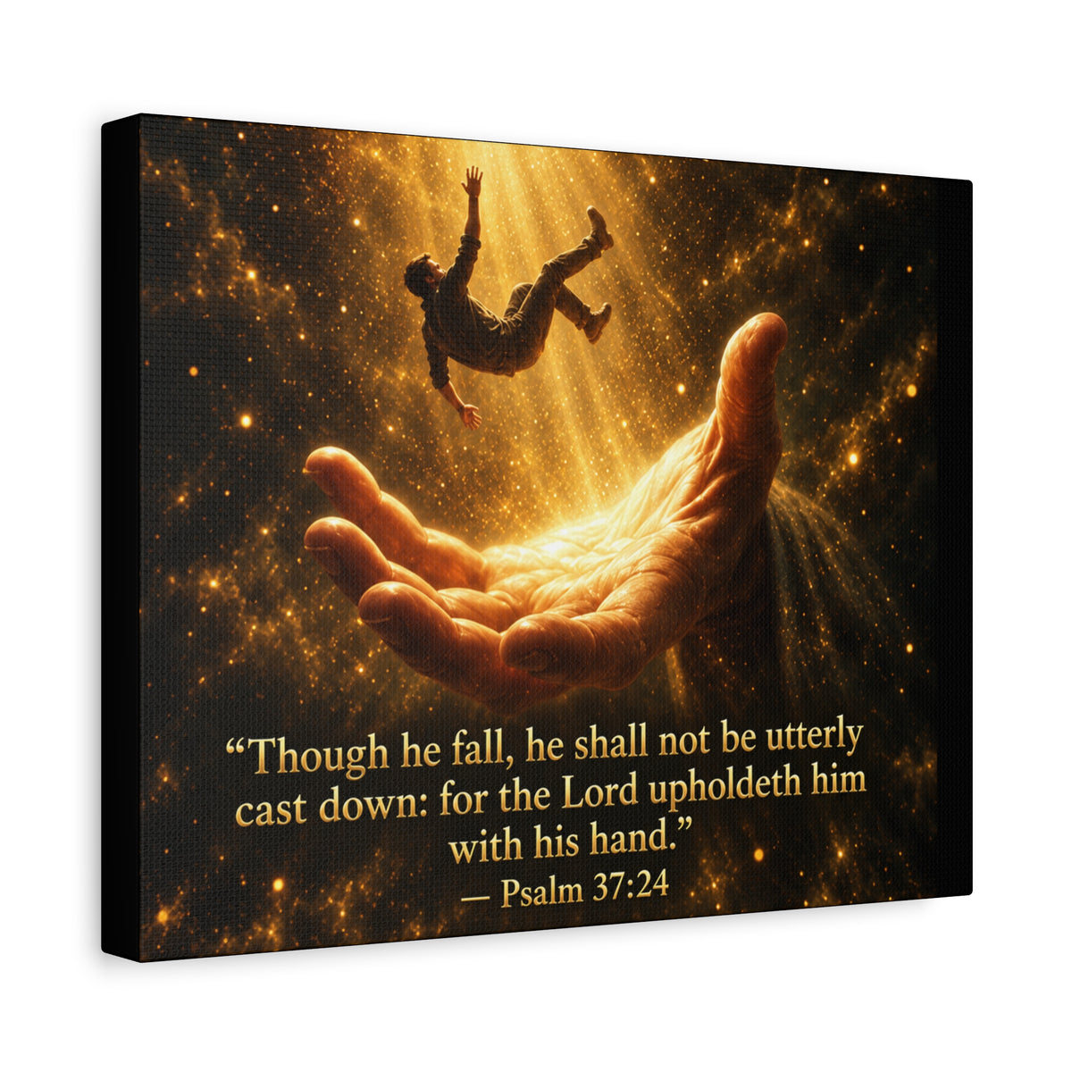 The Hand That Holds You Matte Canvas, Stretched, 1.25" Faith Art Work