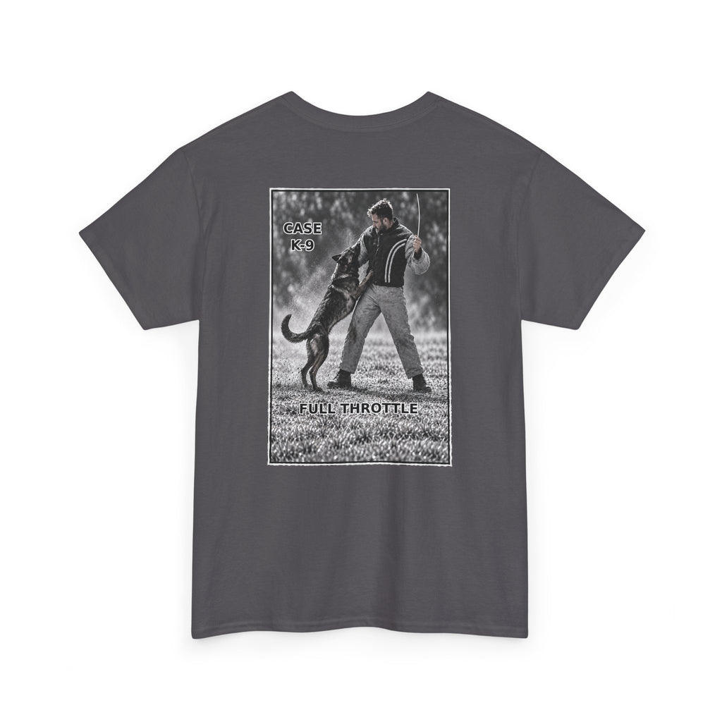 K9 Trainer Tee — 'Full Throttle' Police & Protection Dog Shirt
