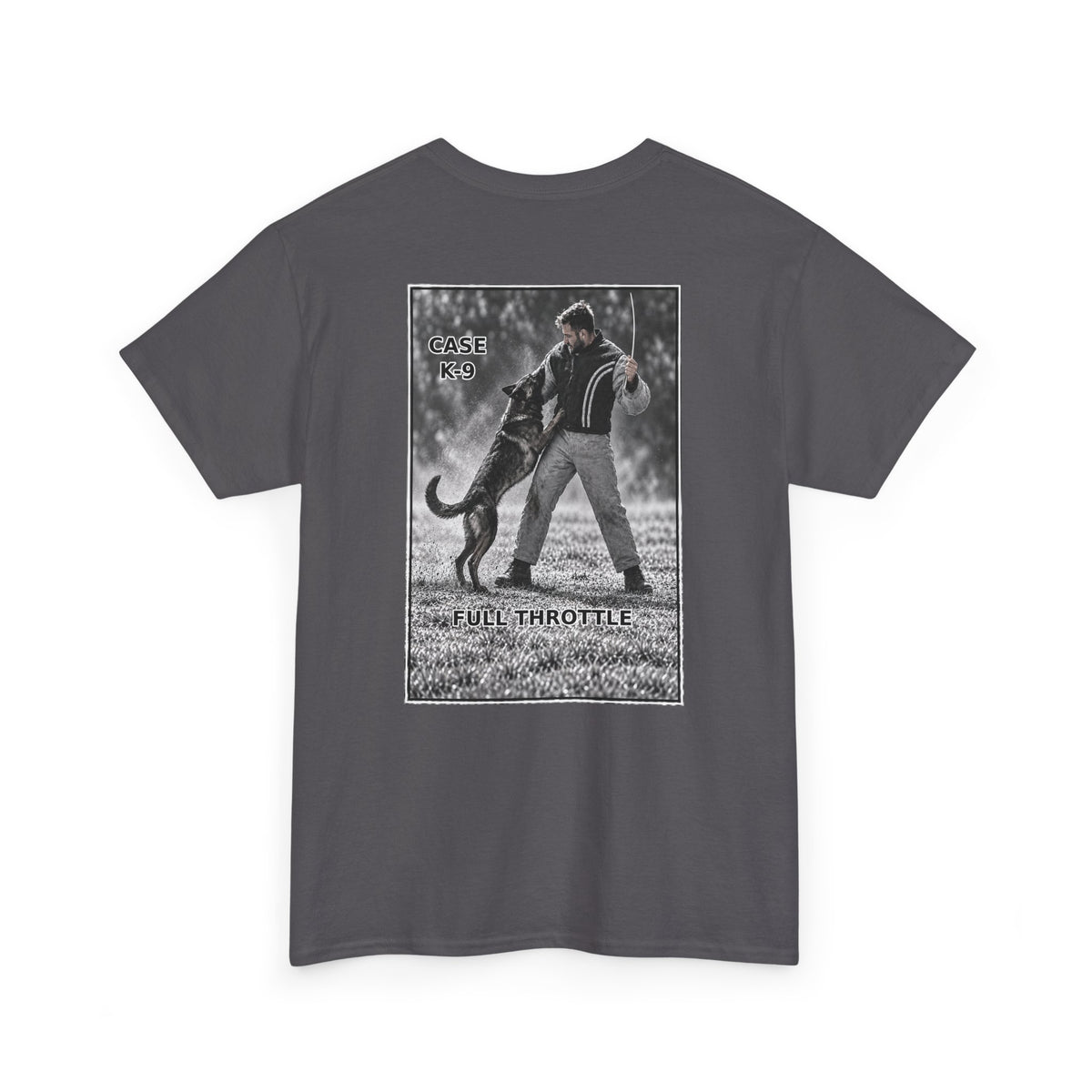 K9 Trainer Tee — 'Full Throttle' Police & Protection Dog Shirt