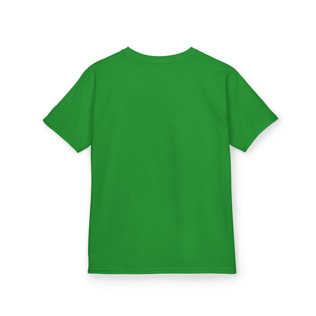 Kids Tee — Little Rider with Pony & Dog Illustration