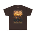 T-Shirt — "Home Is Our Stronghold St. Thomas More Pray for Us Graphic Tee