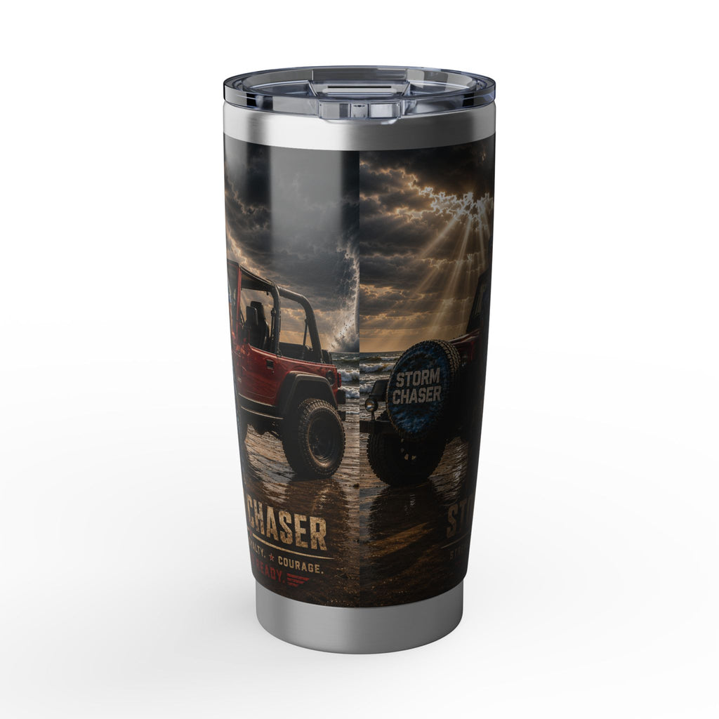 Storm Chaser 20oz Tumbler — Off-Road Jeep Adventure Travel Mug