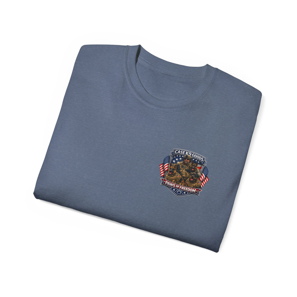 Police K9 Unit Tee — Tactical K9s Graphic Cotton Shirt