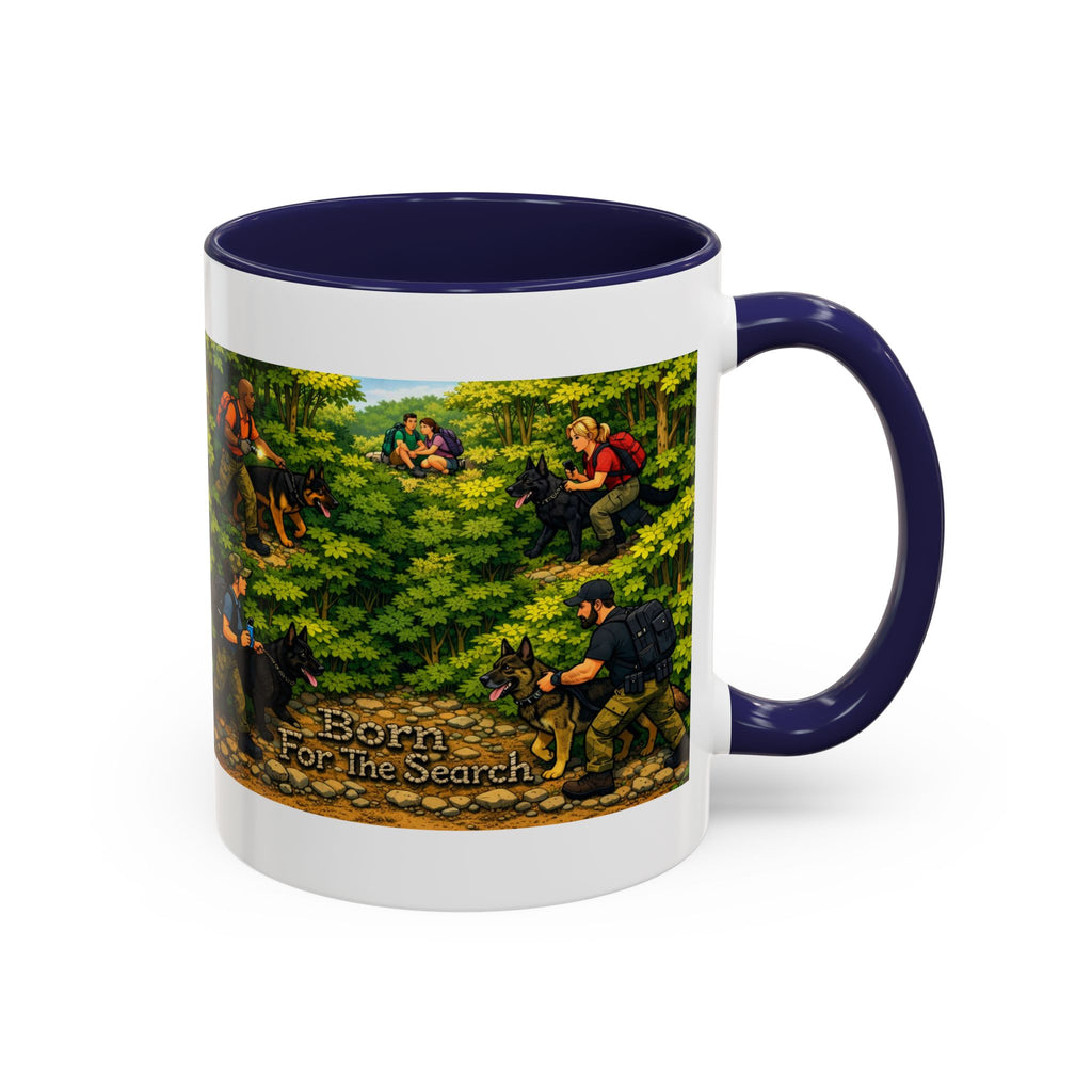 Born For The Search Coffee Mug — Search & Rescue K9 Tribute (11/15oz)