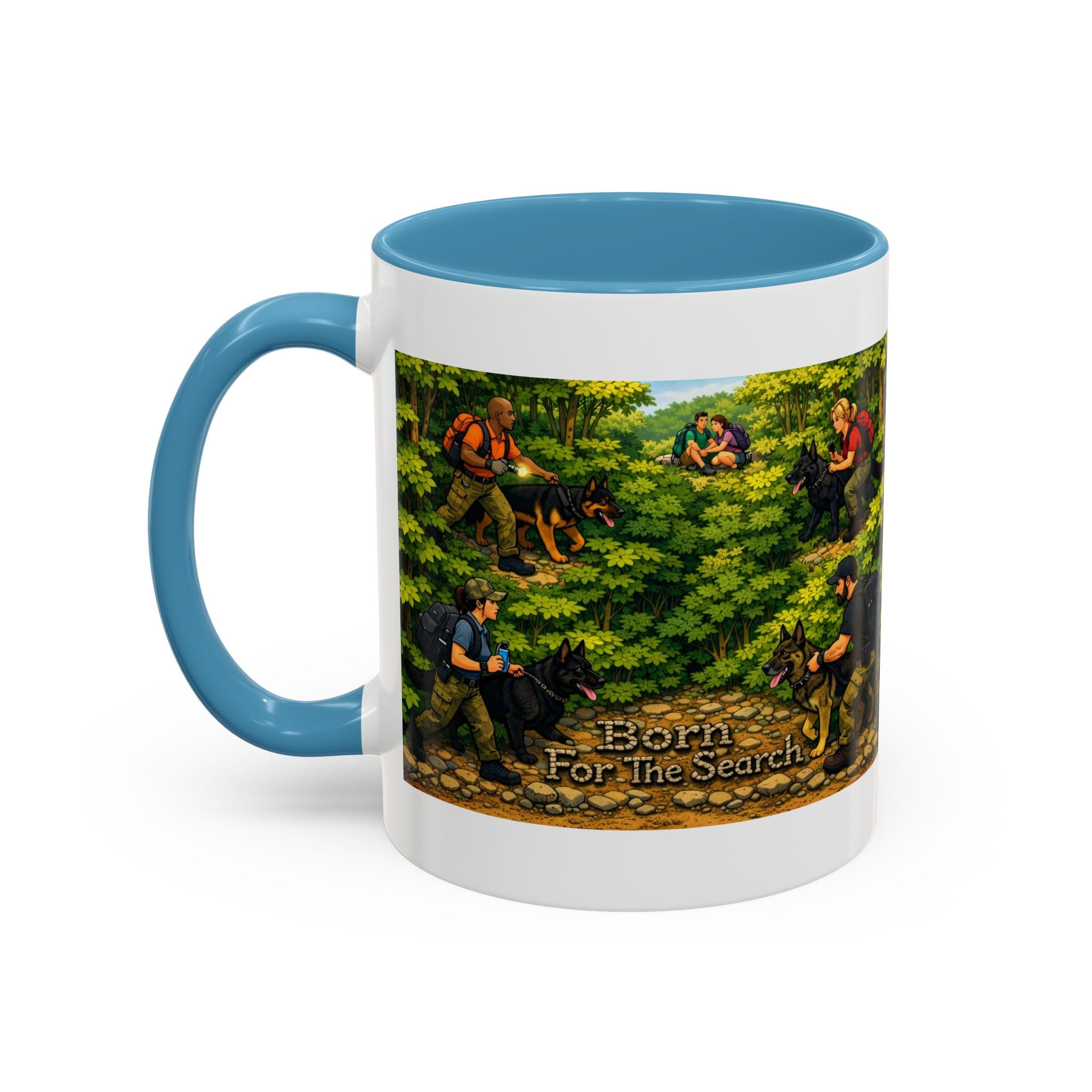 Born For The Search Coffee Mug — Search & Rescue K9 Tribute (11/15oz)