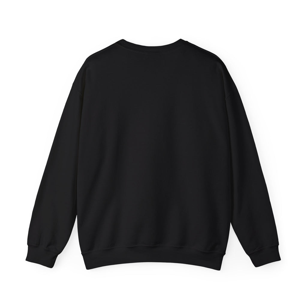 Halloween Crewneck Sweatshirt - "Trick or Treat, Blame the Dogs" Cute K-9 Dog Ghost Pumpkin Design