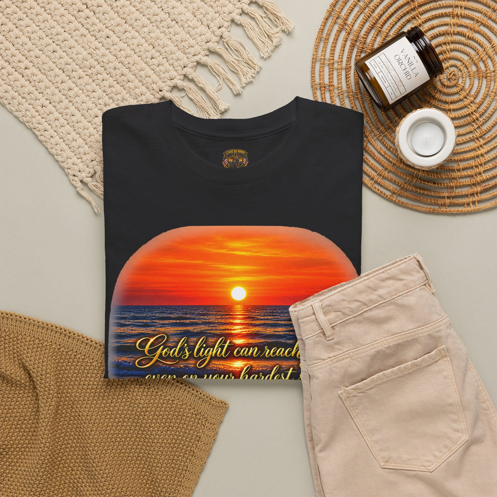“You’ll Light Up My Whole World” Sunset Quote T-Shirt
