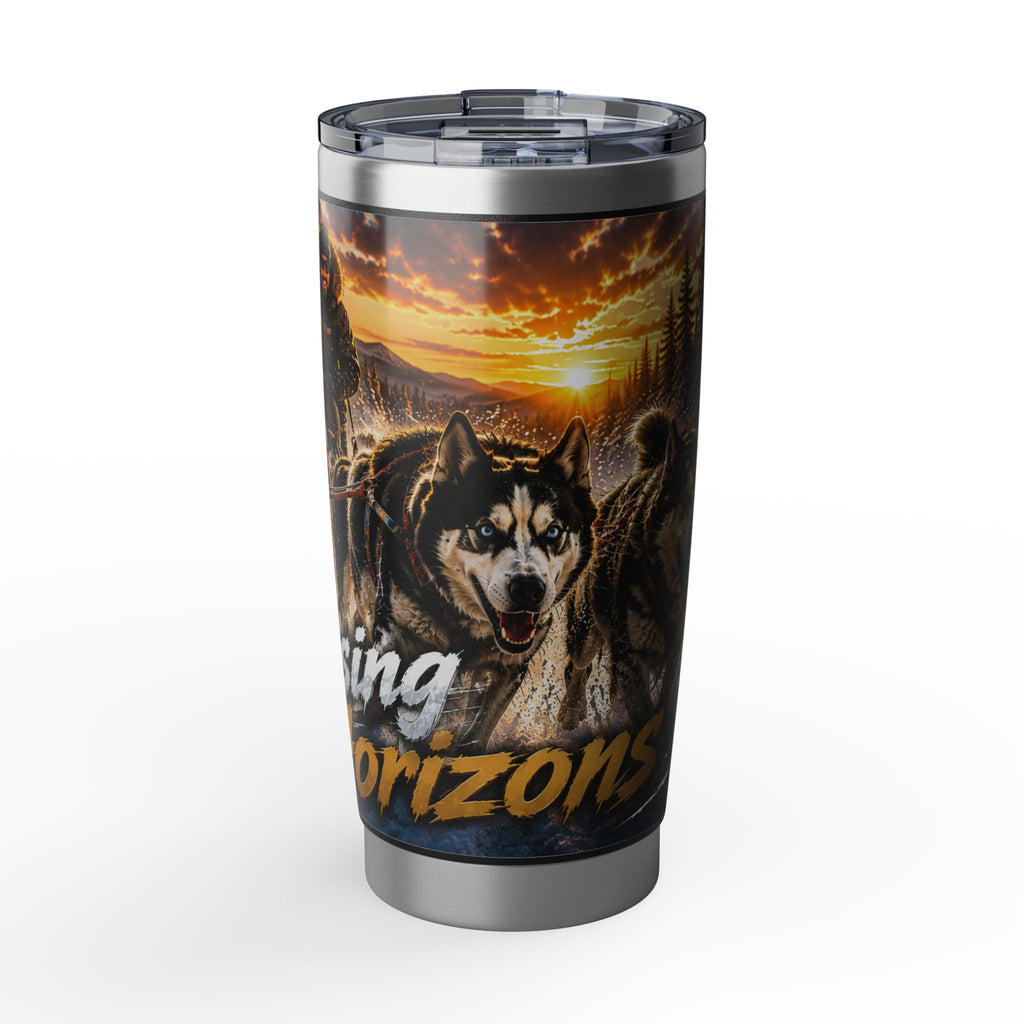 Husky Adventure 20oz Tumbler — 'Chasing Horizons' Insulated Travel Cup