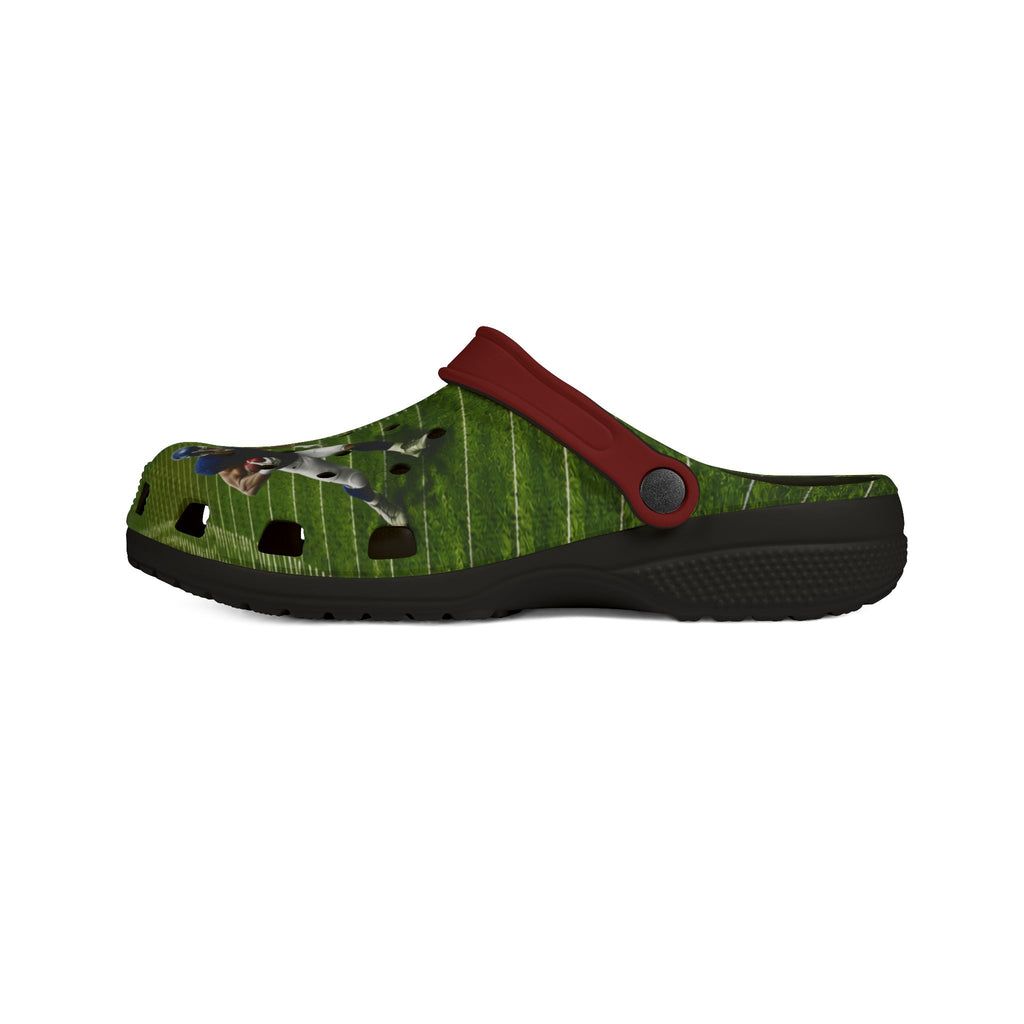 Football Fan EVA Foam Clogs – Youth / Adult Gridiron Slide Shoes