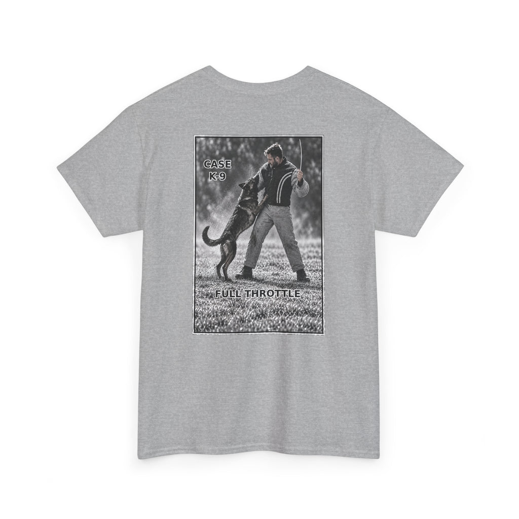 K9 Trainer Tee — 'Full Throttle' Police & Protection Dog Shirt