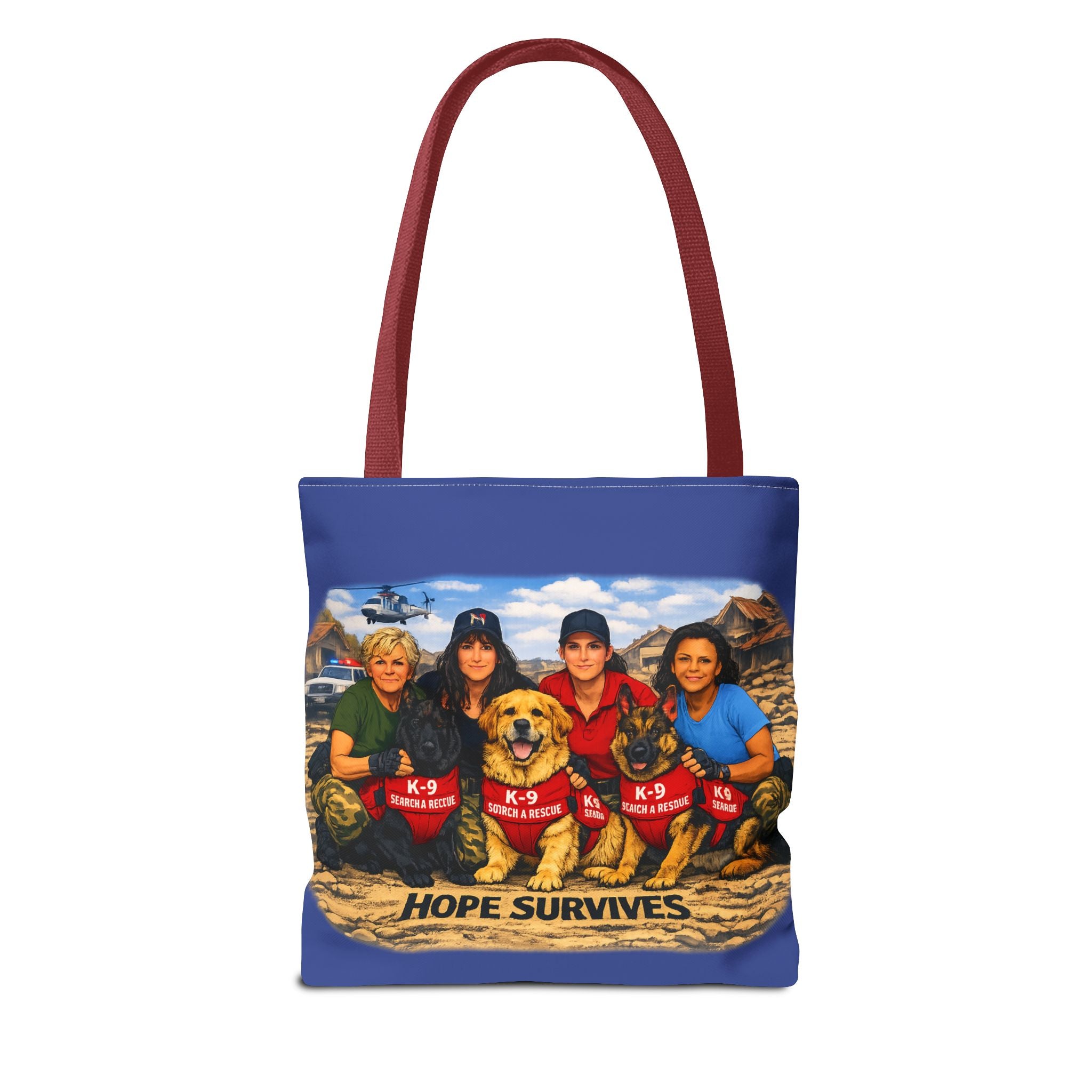 Tote Bag — K-9 Search & Rescue 'Hope Survives' Memorial Tote