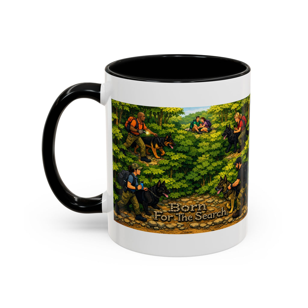 Born For The Search Coffee Mug — Search & Rescue K9 Tribute (11/15oz)