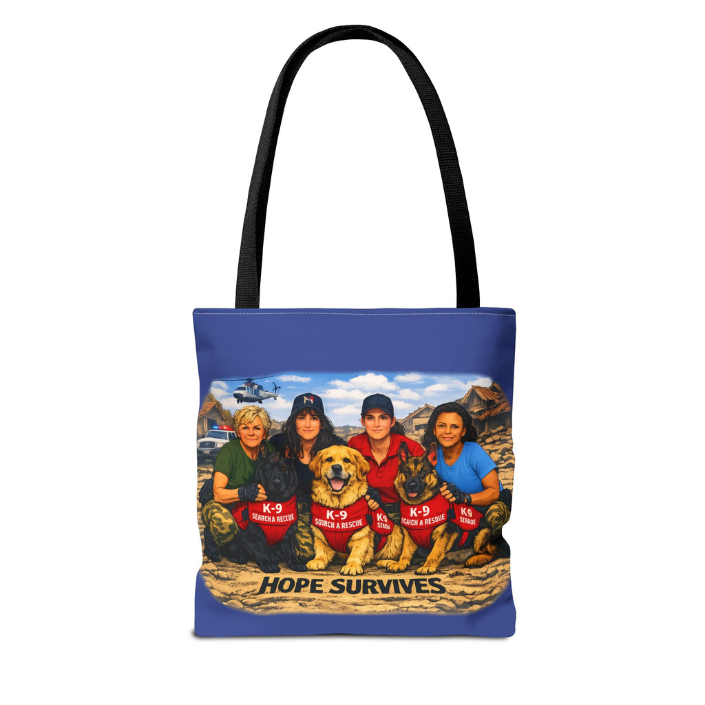 Tote Bag — K-9 Search & Rescue 'Hope Survives' Memorial Tote