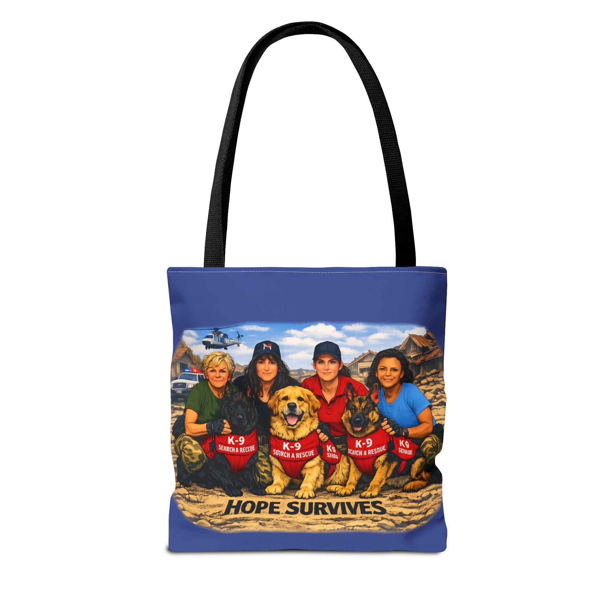 Tote Bag — K-9 Search & Rescue 'Hope Survives' Memorial Tote