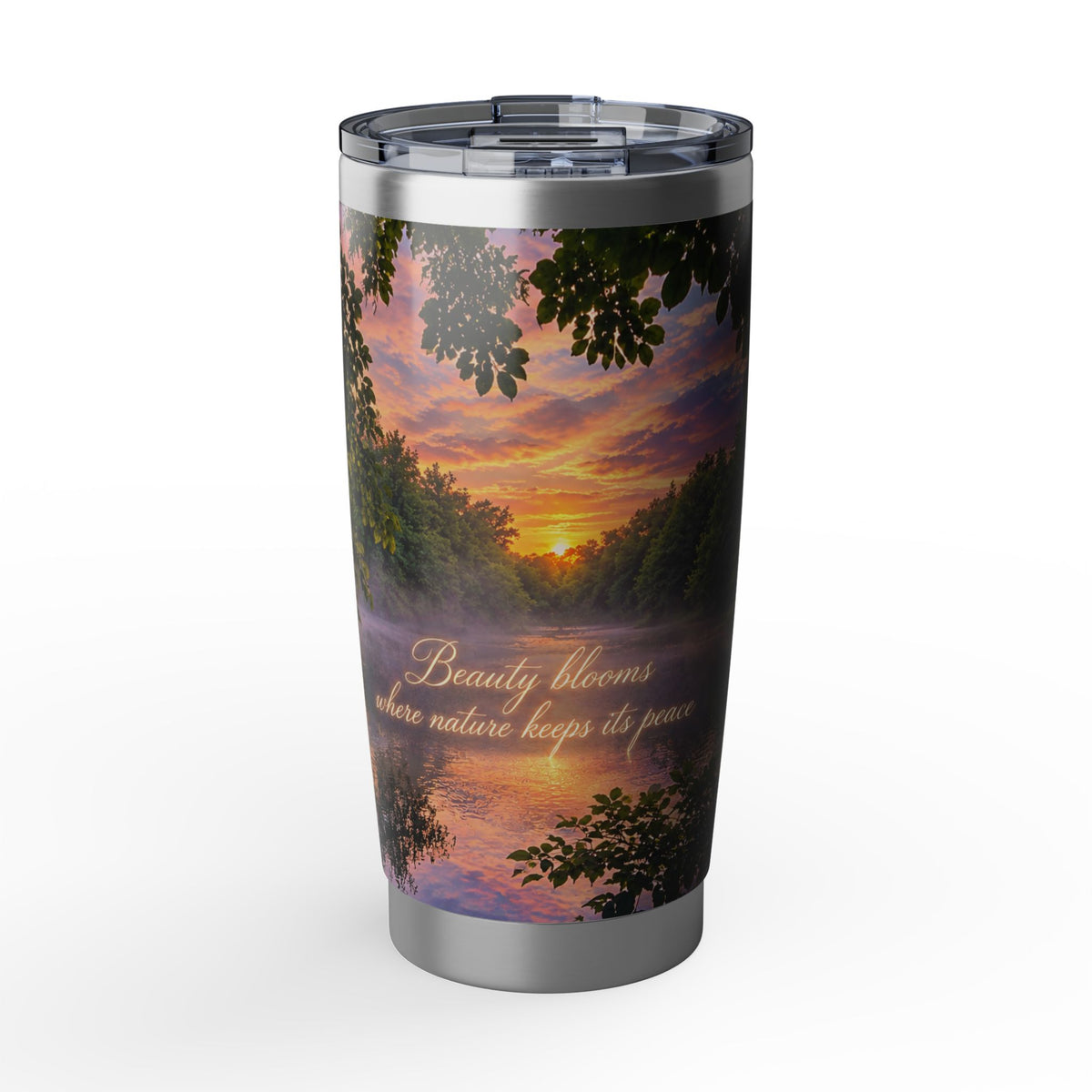 Vagabond  Motivational Sunset Nature 20oz Tumbler